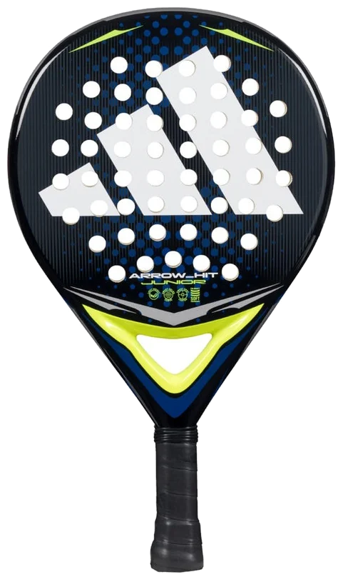 راکت پدل آدیداس آرو هیت جونیور سفید/آبی مدل 2026 - Adidas Arrow Hit Junior White Blue 2026