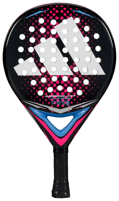 راکت پدل آدیداس آرو هیت جونیور سفید/صورتی مدل 2026 - Adidas Arrow Hit Junior White Pink 2026