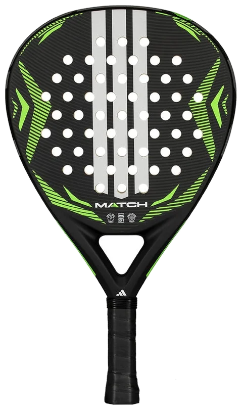 راکت پدل آدیداس مچ مشکی/سبز مدل 2026 - Adidas Match Black Green 2026