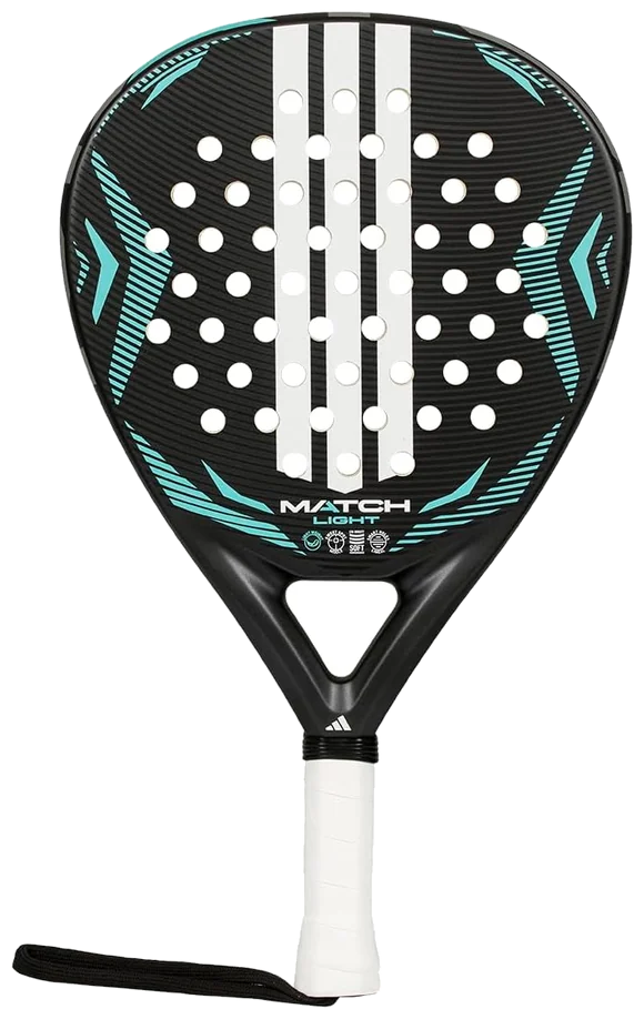 راکت پدل آدیداس مچ لایت 3.5 مدل 2026 آنتراسیت/آبی - Adidas Match Light 3 5 2026