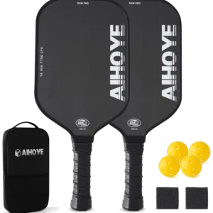 راکت پیکل‌بال آیهویه پرو کربن خام T700 مدل ۱۶ میلی‌متر - Aihoye Pro T700