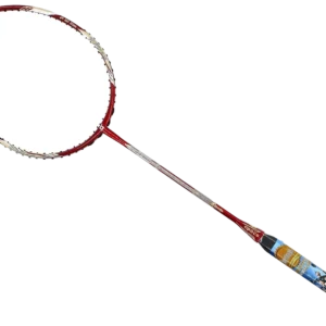 راکت بدمینتون آپاکس فدر ویت ایکس ۲ طلایی قرمز ۸U - Apacs Feather Weight X II 8U