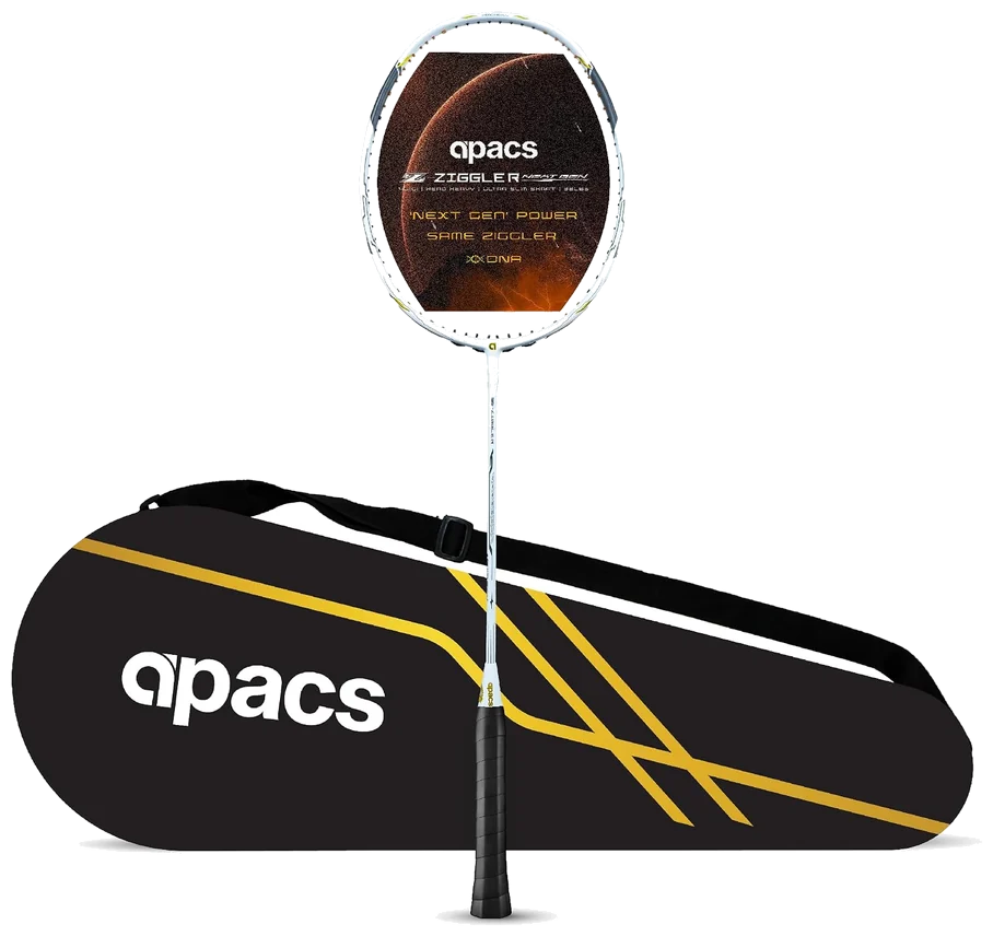 راکت بدمینتون آپاکس زد زیگلر نکست جن سفید ۴U - Apacs Z-Ziggler Next Gen 4U