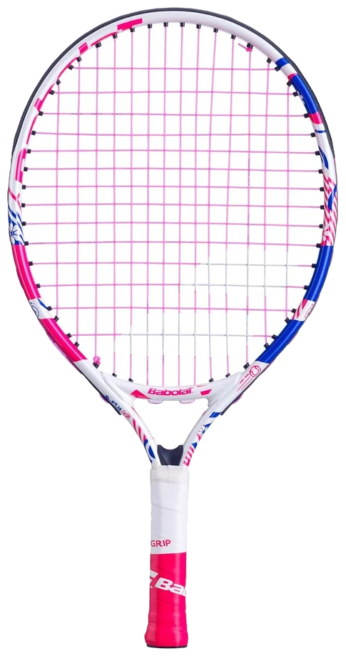 راکت تنیس بچگانه بابولات بی‌فلای ۱۷ اینچ مشکی دستهٔ رنگی - Babolat B Fly 17