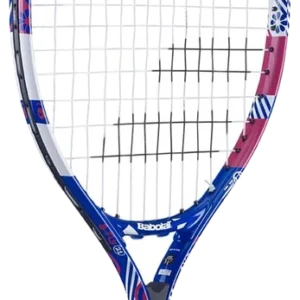 راکت تنیس کودکان بابولات بیفلای ۲۱ اینچ سفید آبی صورتی - Babolat B Fly 21