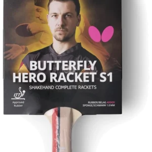 راکت پینگ‌پنگ باترفلای هیرو تفریحی سبک - Butterfly HERO
