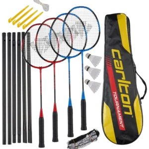 ست چهار نفرهٔ بدمینتون کارلتون تورنمنت با تور و پایه - Carlton Tournament 4 Player Set