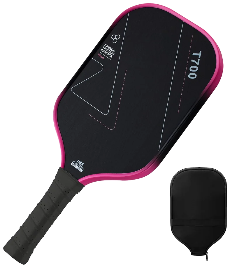 راکت پیکل‌بال کوایفرکی کربن T700 مشکی قرمز - Couifrky T700 Carbon