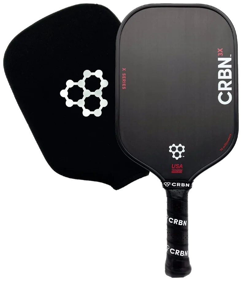 راکت پیکل‌بال سی‌آر‌بی‌ان پاور سری 3X کربن ۱۴ میلی‌متر - CRBN Power Series 3X