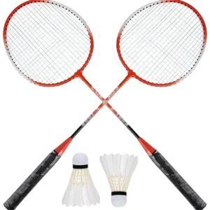 ست دو نفرهٔ راکت بدمینتون ای‌سی‌وی‌وی با توپ و کیف - ECVV 2 Player Set