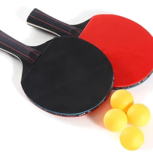 ست راکت پینگ‌پنگ ای‌سی‌وی‌وی با ۴ توپ - ECVV Table Tennis Racket Set