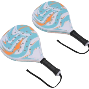 ست راکت پدل فاوفوس آبی نارنجی به‌همراه توپ - Fawfose Set Blue Orange