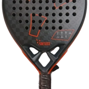 راکت پدل فورتوس تمام کربن فرم لوزی قرمز مشکی - FORTUSS Diamond Carbon Red