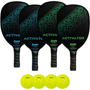 ست چهار نفرهٔ راکت پیکلبال چوبی فرانکلین اکتیویتور - Franklin Activator Wood