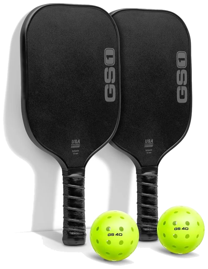راکت پیکل‌بال گو اسپورتس GS1 فایبرگلاس مشکی - GoSports GS1