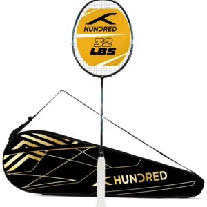راکت بدمینتون هاندرد پرایم‌آرمور ۸۰۰ کربن بدون زه مشکی - HUNDRED Primearmour 800