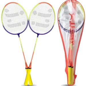 ست دو عددی راکت بدمینتون جی‌جی جونکس لیدر با کاور - JJ Jonex Leader Set of 2