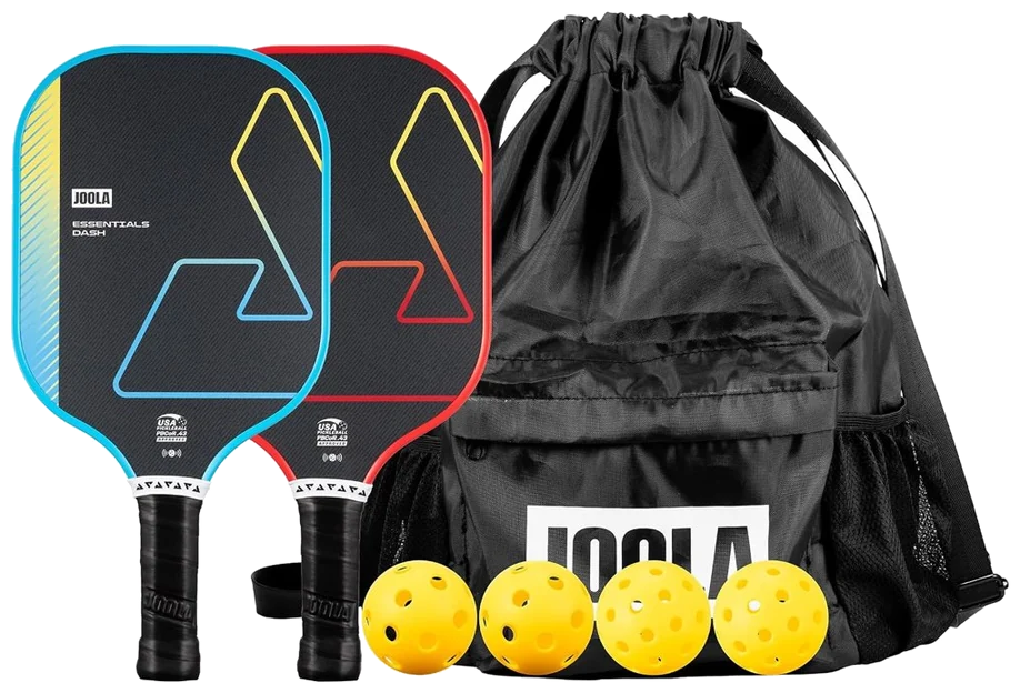 ست راکت پیکل‌بال جولا اسپارک با ۴ توپ و ساک - JOOLA Spark Set