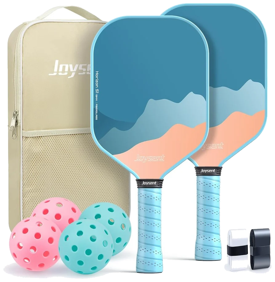 ست دو عددی راکت پیکل‌بال جویسنت آبی - Joysent Set of 2
