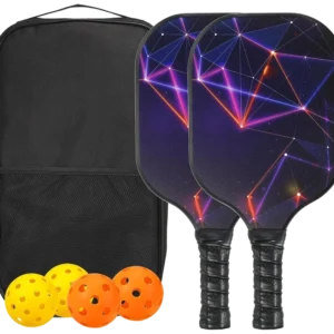 ست دو عددی راکت پیکل‌بال کست‌ویو با ۴ توپ و ساک - KASTWAVE Set of 2