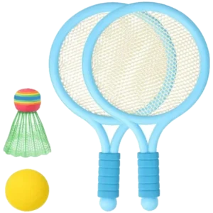 ست راکت بدمینتون و تنیس بچگانه با توپ نرم - Kids Badminton and Tennis Set