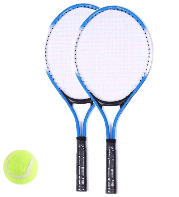 ست دو عددی راکت تنیس کودکان ۲۱ اینچ با ساک و توپ - Kids Tennis Set 21