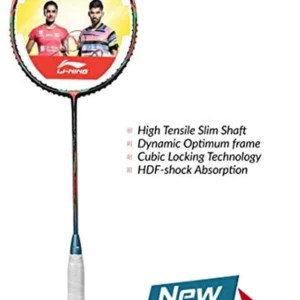 راکت بدمینتون لینینگ ایروناوت ۶۰۰۰D کربن بدون زه مشکی - Li-Ning Aeronaut 6000D