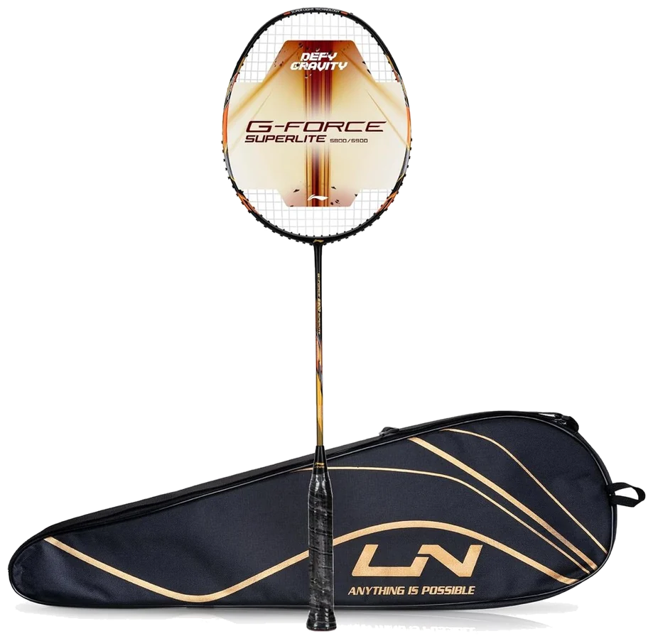 راکت بدمینتون لی‌نینگ جی‌فورس ۵۹۰۰ سوپرلایت ۵U زه‌کشی‌شده - Li-Ning G-Force 5900 Superlite