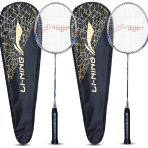 ست دو عددی راکت بدمینتون لینینگ XP-80-IV آلومینیومی با کاور - Li-Ning XP-80-IV Set of 2