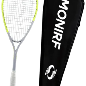 ست راکت اسکواش کربن کامپوزیت سبز فسفری ۲۳۰ گرمی - Monirf Carbon Squash Set Green