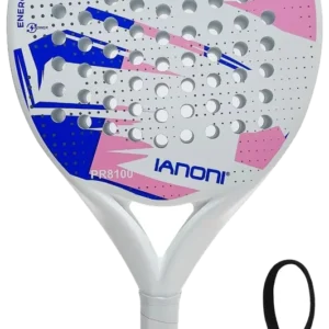 راکت پدل تمام‌کربن PR8100 سفید به‌همراه ساک - Pr8100 Full Carbon White