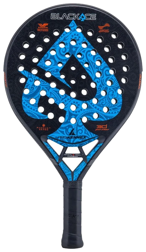 راکت پدل پرو کنکس کینتیک بلک ایس آر ان دی آبی - Pro Kennex Kinetic Black Ace Rnd Blue
