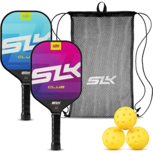 ست دو عددی راکت پیکل‌بال سلکرک SLK کلاب صورتی آبی - Selkirk SLK Club Set of 2