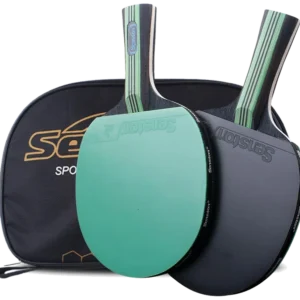 ست دو عددی راکت پینگپنگ سنستون ۵ لایه سبز - Senston 2 Pack 5-Ply
