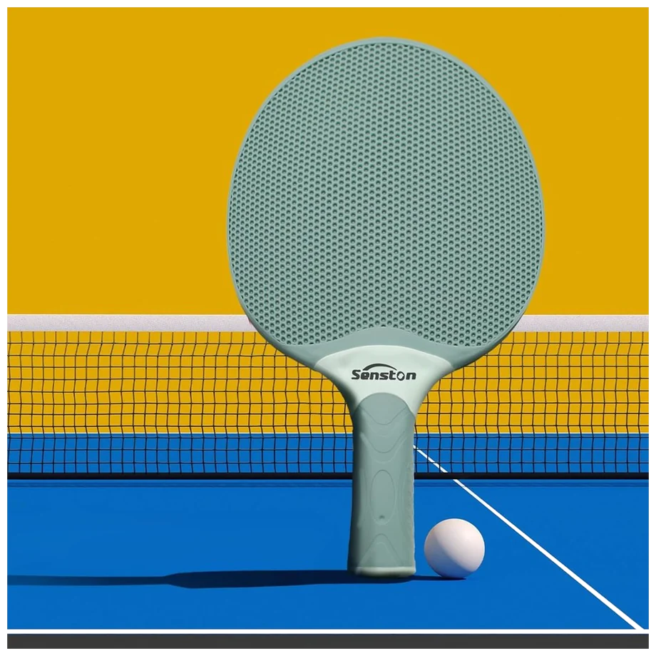 ست چهار نفرهٔ راکت پینگ‌پنگ سنستون رابر کامپوزیت - Senston 4 Player Set