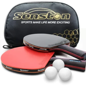 ست دو عددی راکت پینگپنگ سنستون Y6 حرفهای با توپ - Senston Y6 Set of 2