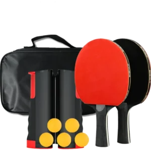 ست تمرینی راکت پینگ‌پنگ اسکیدو با ۶ توپ، تور و ساک - SKEIDO Training Set