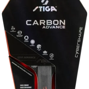 راکت پینگپنگ استیگا کربن ادونس مشکی قرمز - STIGA Carbon Advance