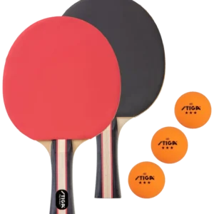 ست دو نفرهٔ راکت پینگ‌پنگ استیگا پرفورمنس با توپ ۳ ستاره - STIGA Performance 2 Player Set
