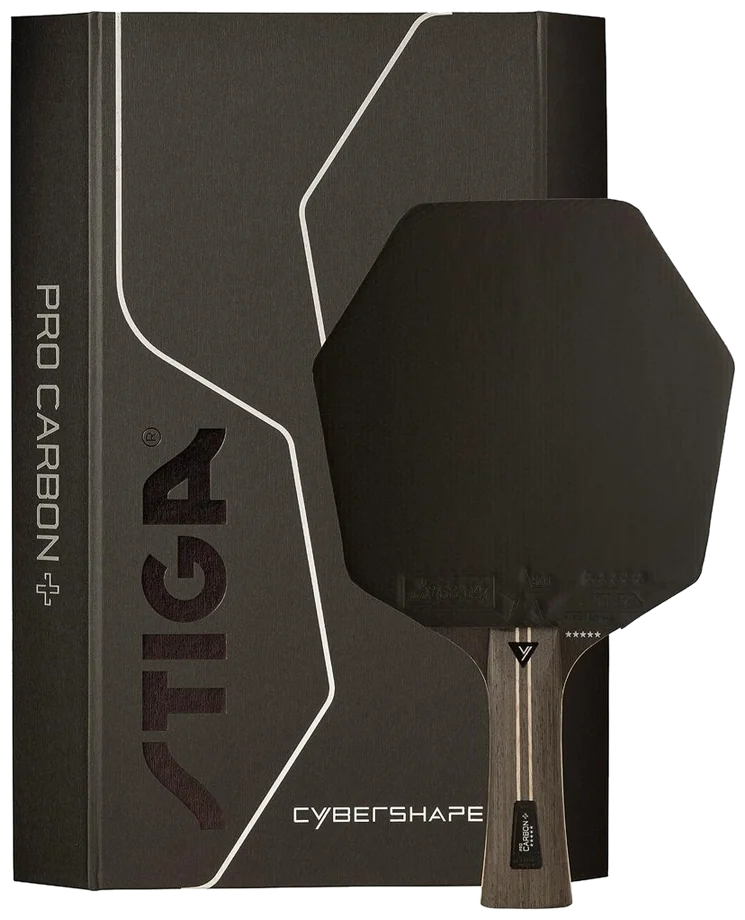 راکت پینگ‌پنگ استیگا پرو کربن پلاس سایبرشیپ ۵ ستاره - STIGA Pro Carbon Plus Cybershape