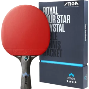 راکت پینگ‌پنگ استیگا رویال ۴ ستاره مشکی قرمز - STIGA Royal 4-Star