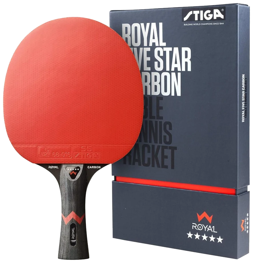 راکت پینگ‌پنگ استیگا رویال ۵ ستاره پرو کربن - STIGA Royal 5-Star Pro Carbon