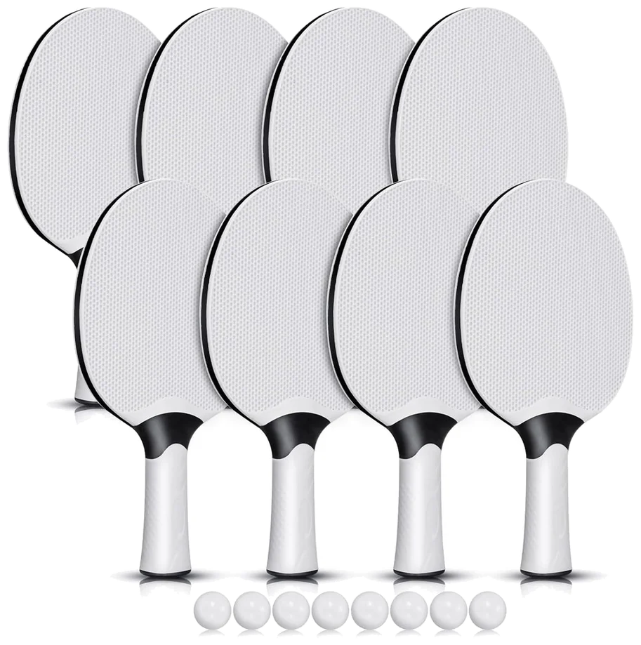 ست هشت عددی راکت پینگ‌پنگ سیوسی رابر کامپوزیت - SYOSI 8 Piece Kit