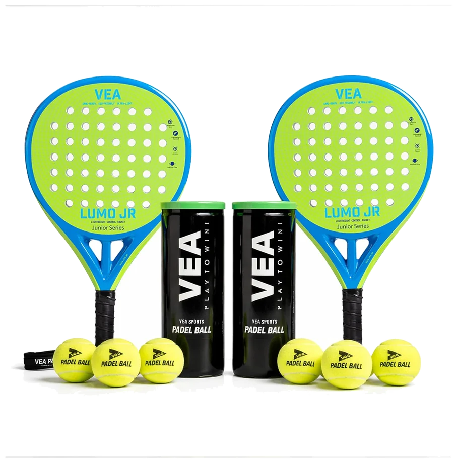 ست راکت پدل بچگانه وی‌ای‌ای لومو جونیور (۲ عددی) - VEA Lumo JR Kids Set