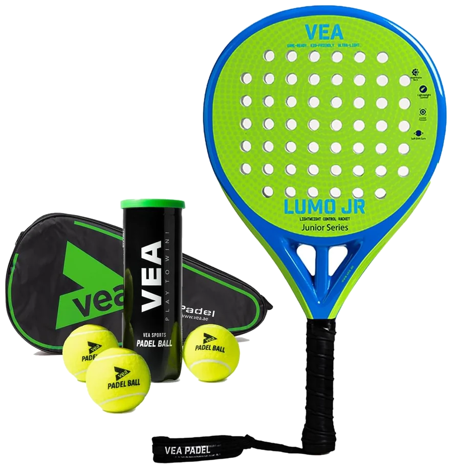 راکت پدل جونیور وی‌ای‌ای لومو سبز نئون - VEA Lumo JR Neon Green