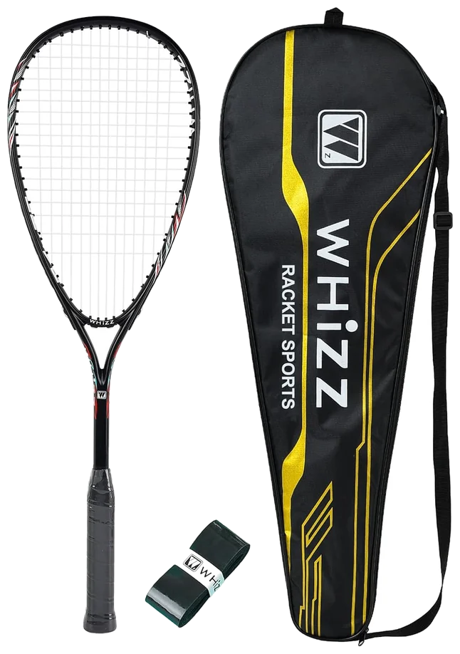 راکت اسکواش ویز آلومینیومی مشکی - WHiZZ Aluminum Squash Black