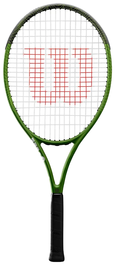 راکت تنیس جونیور ویلسون بلید فیل کامپ سبز ۹ تا ۱۰ سال - Wilson Blade Feel Comp Junior