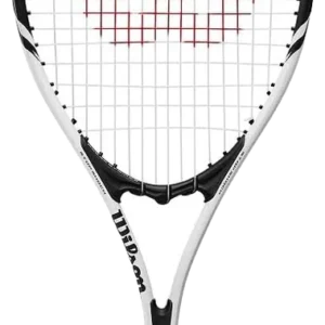 راکت تنیس ویلسون فدرر ۱۱۰ سفید مشکی - Wilson Federer 110