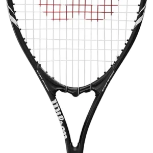 راکت تنیس بزرگسال ویلسون فدرر مشکی سفید - Wilson Federer Adult Racket Only