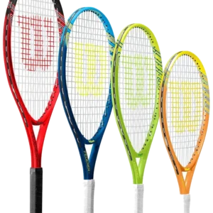 راکت تنیس خردسالان ویلسون فدرر جونیور ۱۹ اینچ با ۳ توپ - Wilson Federer Junior 19